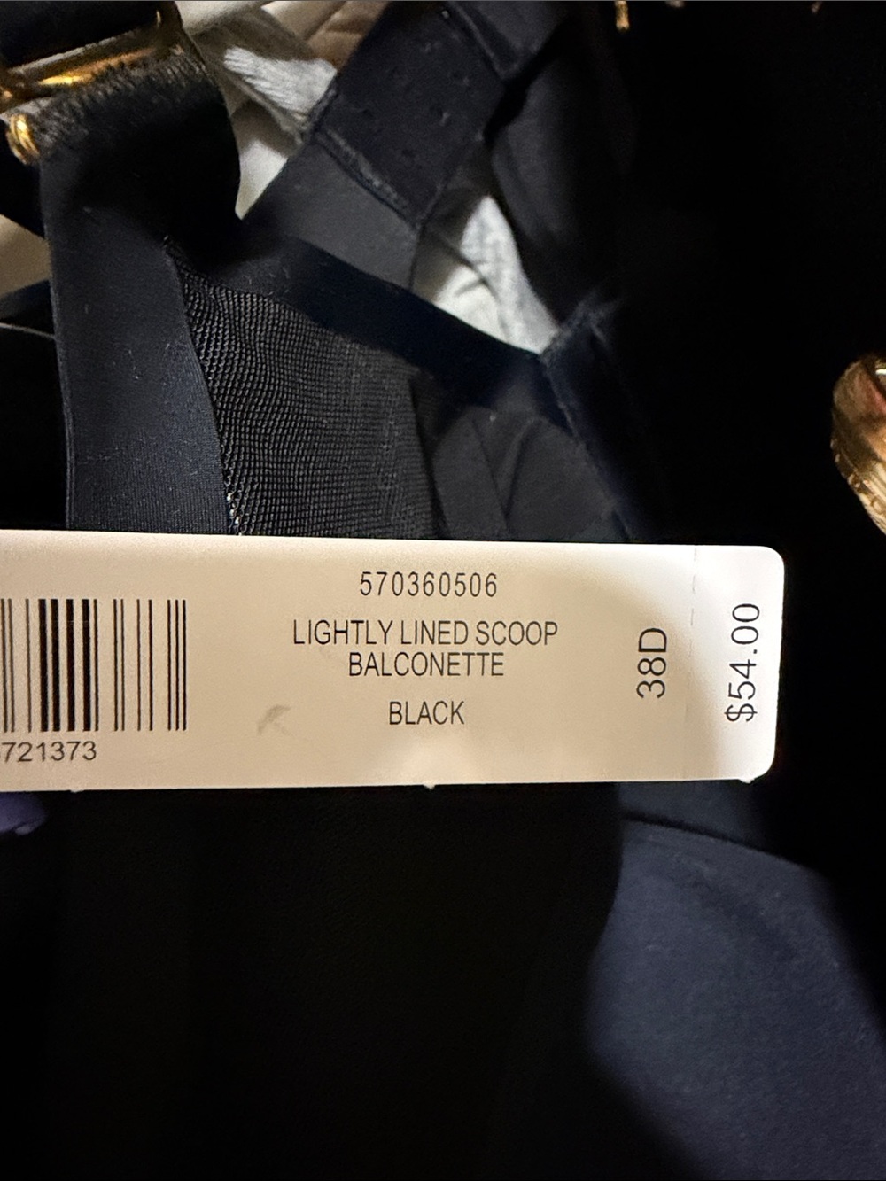 Soma Black Smooth Underwire Bra - Picture 4 of 4